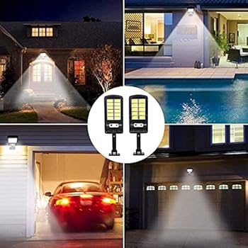 LAMPARA SOLAR CON CONTROL Y SENSOR DE MOVIMIENTO